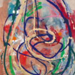 Kunstwerk in lijst, Maya Wildevuur, Compositie
